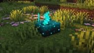 An activated sculk sensor (Image via Mojang)